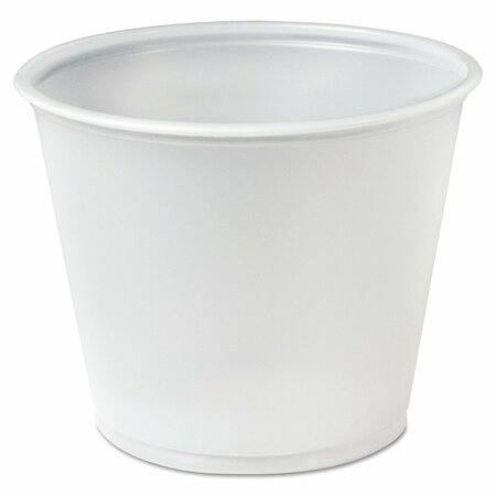 DART Plastic Soufflé Portion Cups, 5 1/2 oz., Translucent, PK2500 P550N